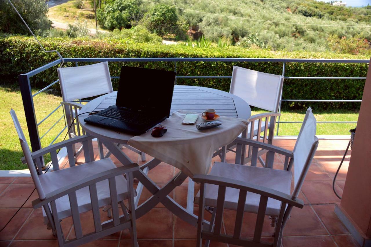 Cozy Small Smart Villa With Private Pool Mikri Mantineia Kalamata Exterior foto